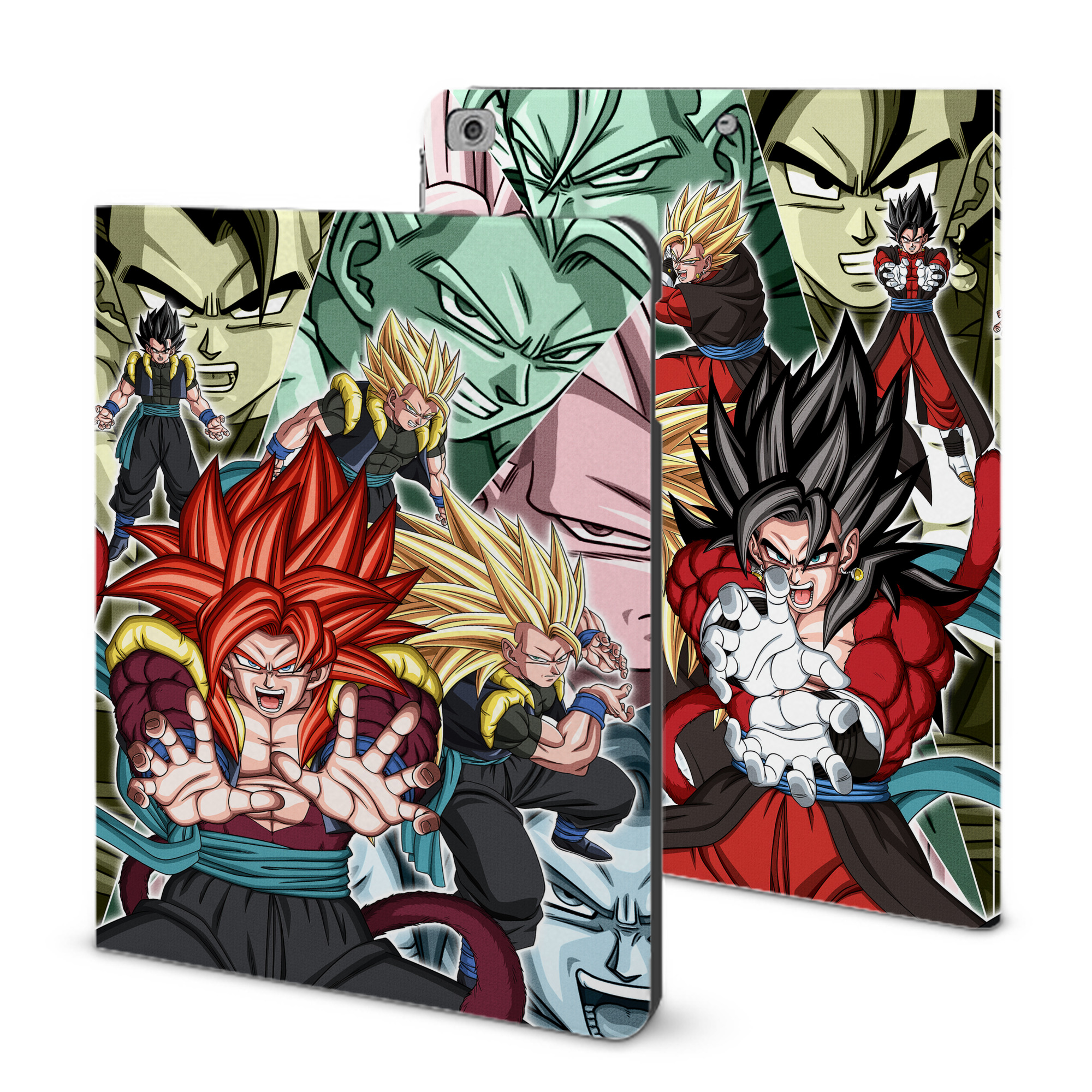 （画像用） ドラゴンボール DRAGON BALL IPad ケース ブック型 PUレザー TPU 耐衝撃 軽量 薄型 ペン収納なし 全面保護 IPad 各モデル対応